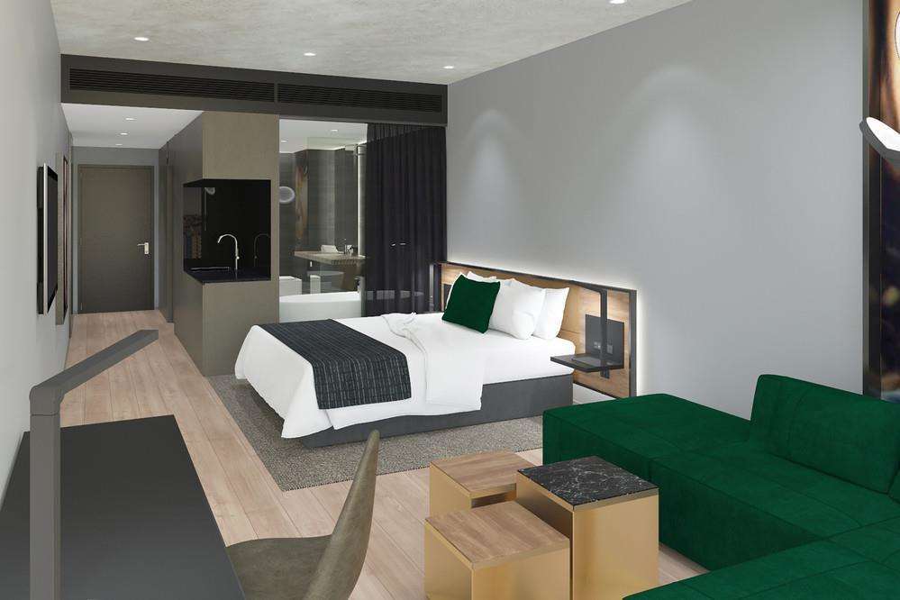 Crystalbrook Vincent Hotel Бризбейн Стая снимка A typical room at the hotel